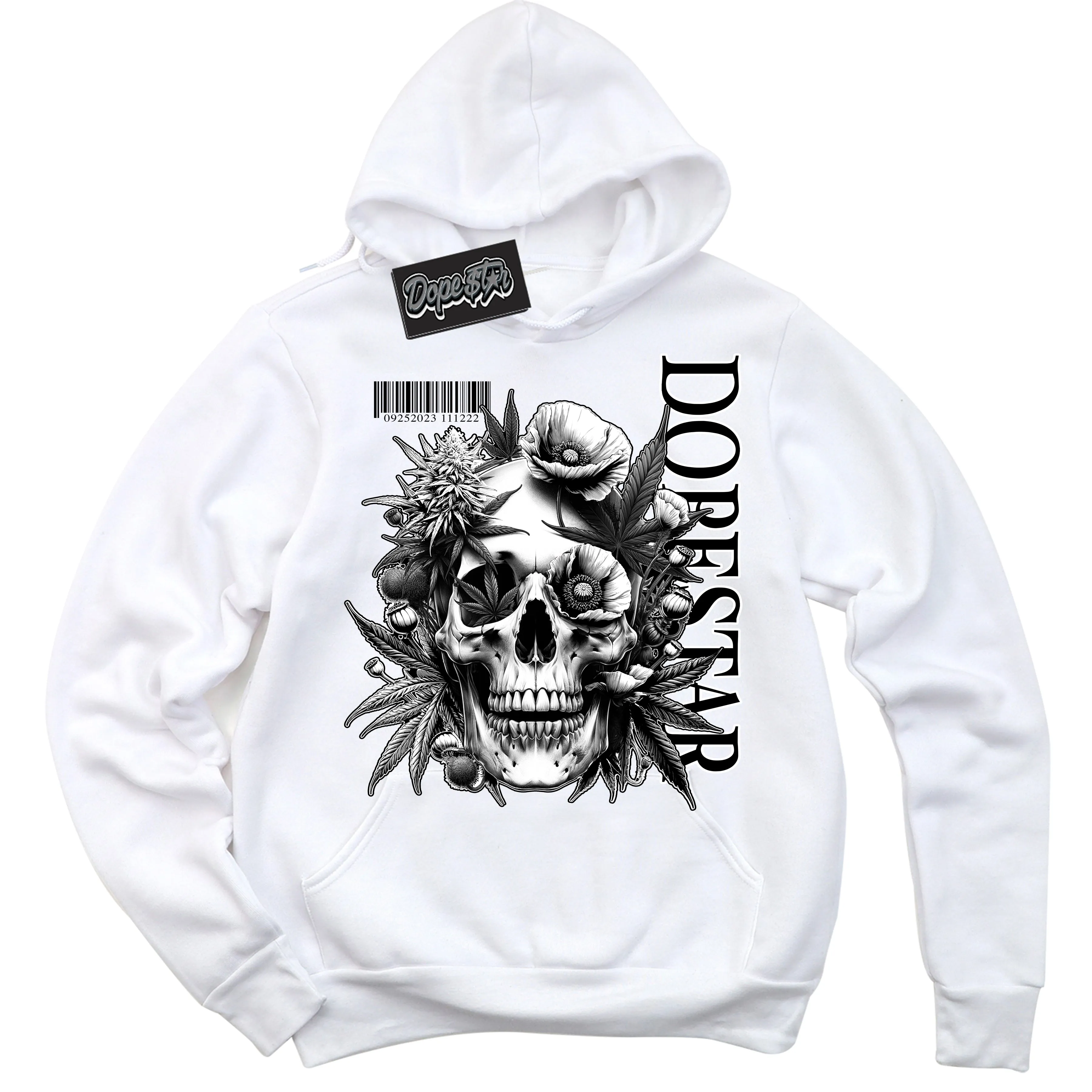 Suede Panda Dunk Sneaker Hoodie Skull Poppies Graphic