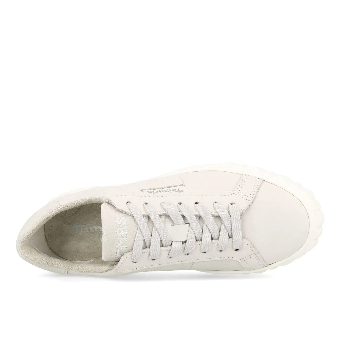 Tamaris 1-23738-20-225 Plateau Sneaker Leather Damen Soft Grey
