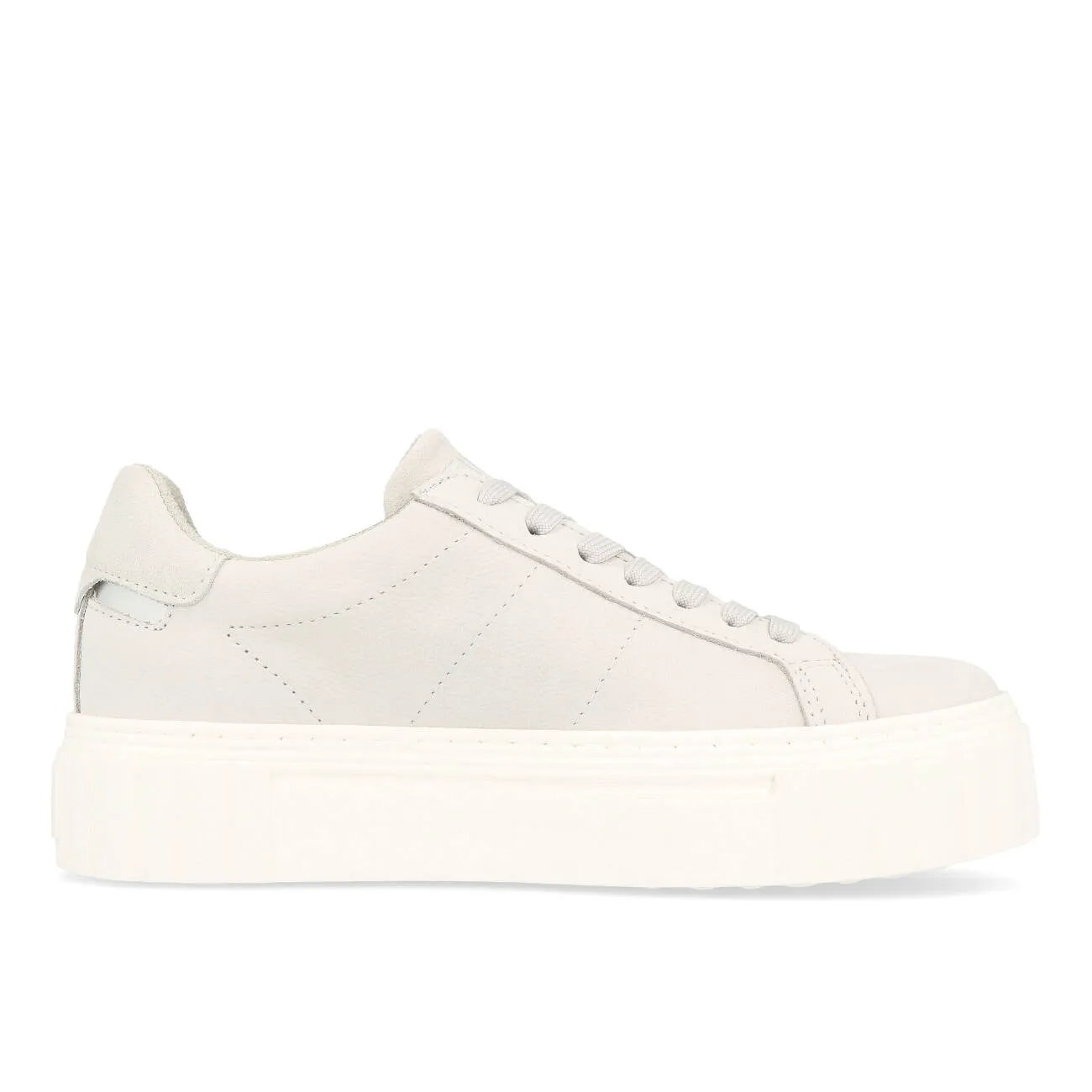 Tamaris 1-23738-20-225 Plateau Sneaker Leather Damen Soft Grey
