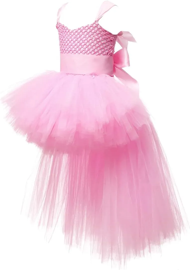 Tao-Ge Christmas Tutu Dress for Girls Tulle Dresses Fairy Princess Dress for Kids Toddler Little Girl Birthday Party Outfit