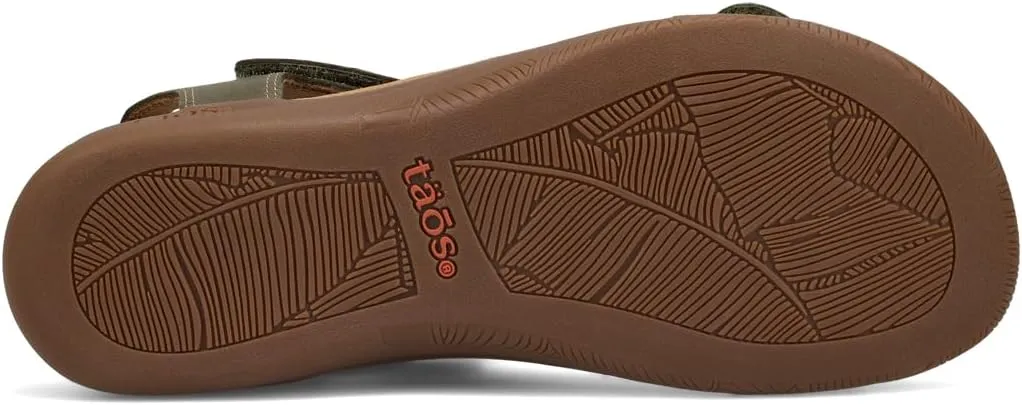 Taos The Show Premium Leather Women's Sandal - Experience Everyday Style, Comfort, Arch Support, Cooling Gel Padding and an Adjustable Fit for Exceptional Walking Comfort