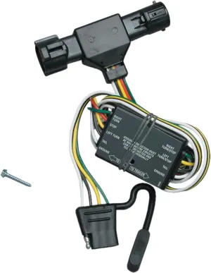 Tekonsha 118325 T-One® T-Connector Harness, 4-Way Flat, w/Converter, Compatable with 1993-1999 Ford Ranger, 1994-2009 Mazda B2300, 1998-2001 Mazda B2500, 1994-2008 Mazda B3000, 1994-2009 Mazda B4000,Black