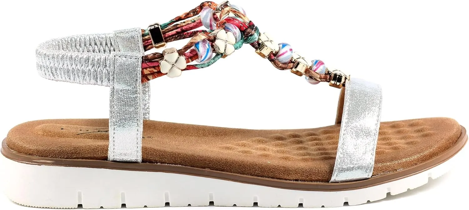Tempo Silver Sandal