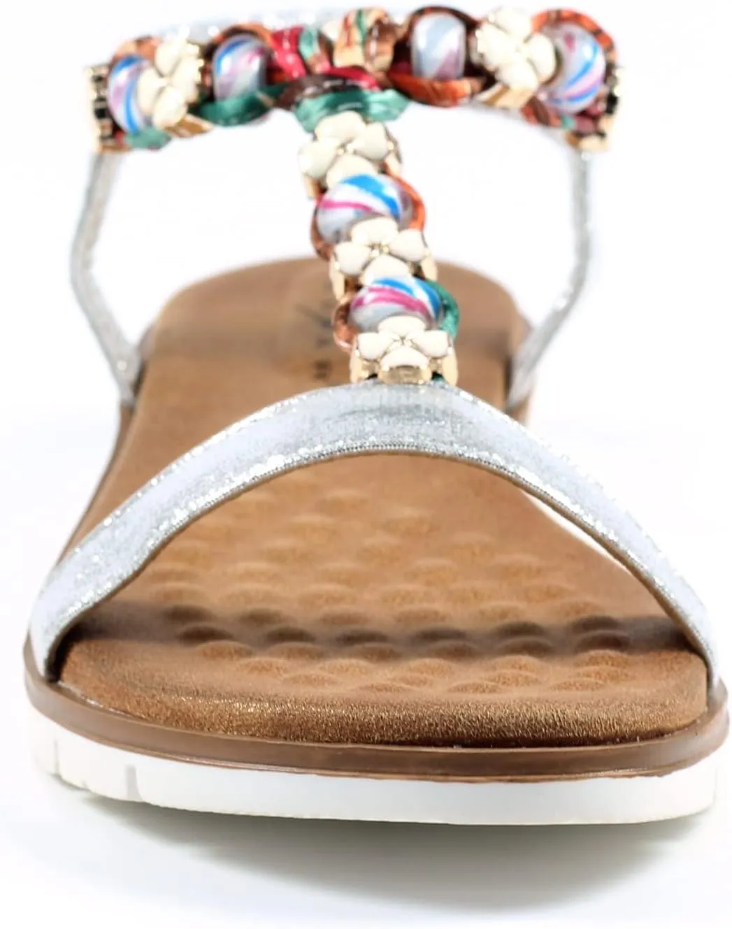 Tempo Silver Sandal