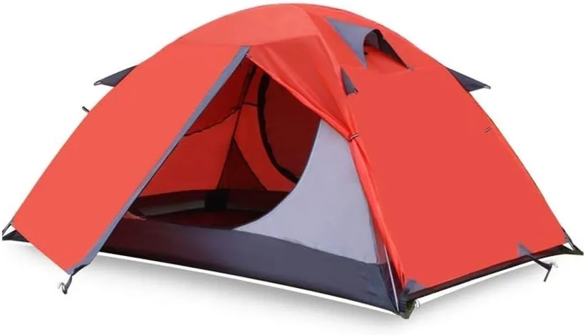 Tent - Easy & Quick Setup Camping Tent, Professional Waterproof Windproof Fabric, Anti-UV, Double Layer
