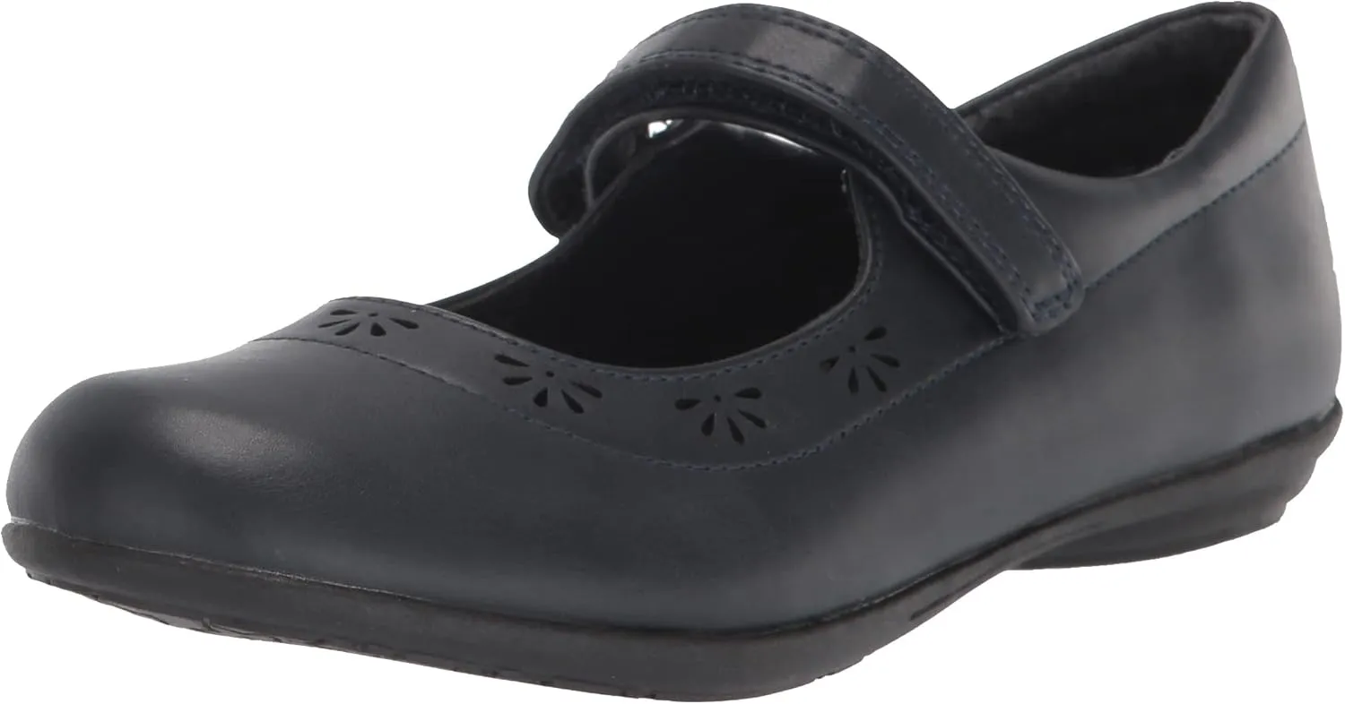 The Children's Place girls Flat Shoes Sneaker, New Navy, 5 Big Kid US