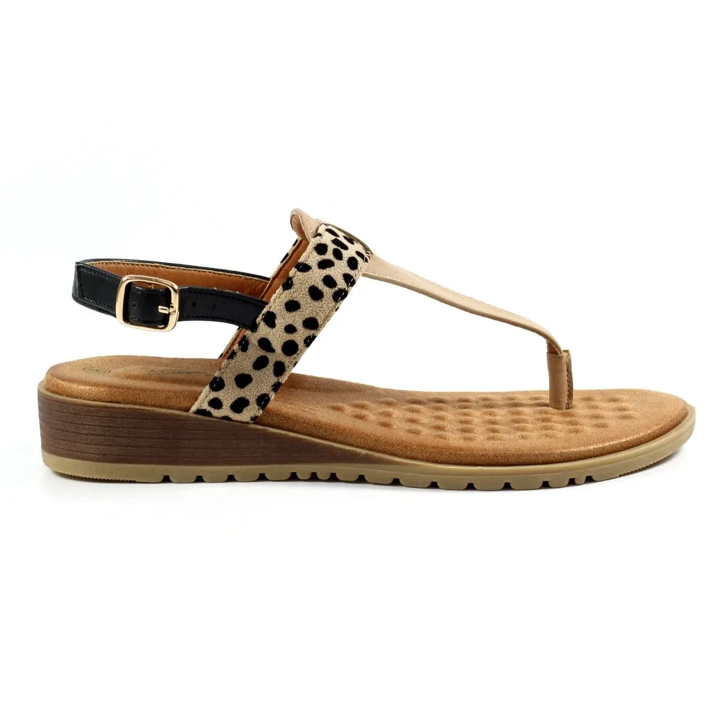 The Gina Beige Sandal