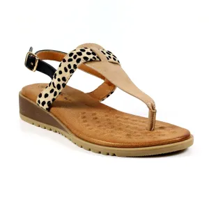 The Gina Beige Sandal
