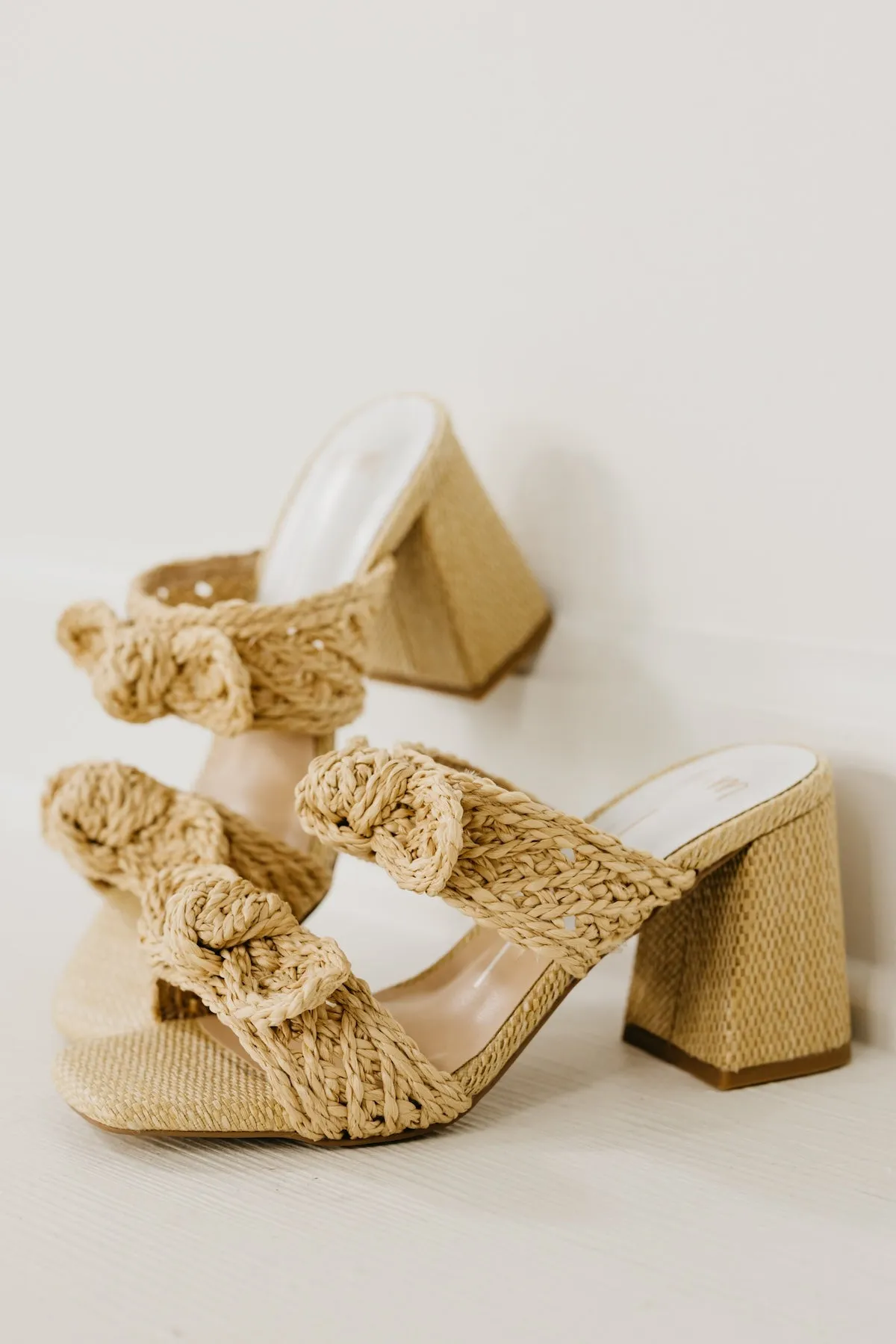 The Paisley Bow Heel Sandal