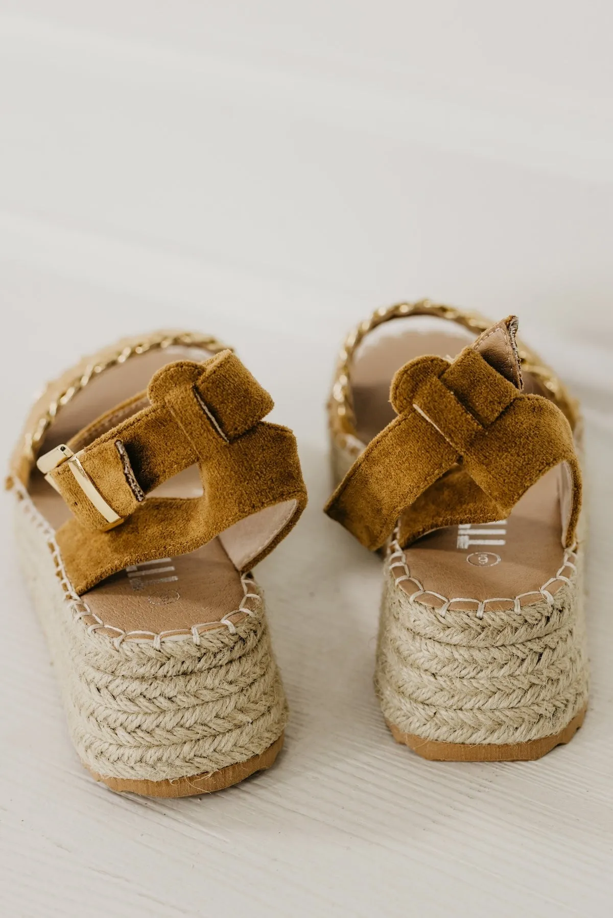 The Paisley Chain Espadrille Platform Sandal