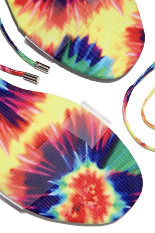 Tie Dye Sandals