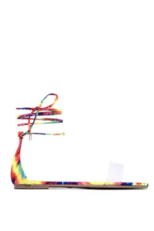 Tie Dye Sandals