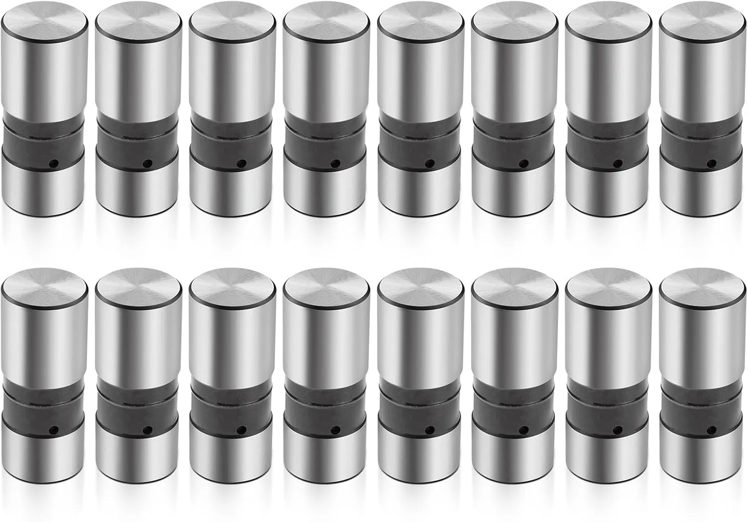 TMESONE 16pcs Hydraulic Flat Tappet Lifters Compatible with Chevy Small Block, SBC 283 305 307 327 350 400, BBC 396 402 427 454 4.6L 5.0L 5.4L 5.7L 6.6L