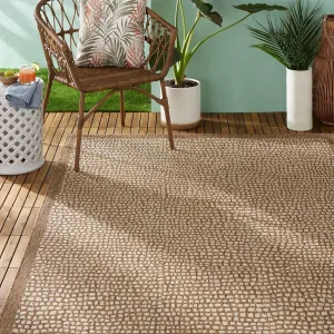 Tommy Bahama Marlin Transitional Indoor/Outdoor Area Rug, Brown, 7'10"x10'2"