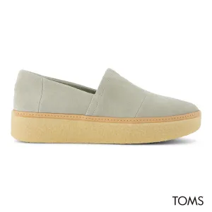 TOMS Women Adelaide Clay Premium Suede Slip On
