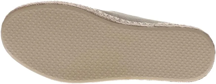 TOMS Womens Carolina Suede Slip On Espadrille Flats Casual - Beige