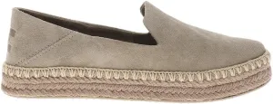 TOMS Womens Carolina Suede Slip On Espadrille Flats Casual - Beige