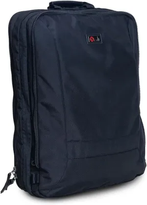Trilogy Weekender Daypack I Opens like a suitcase, for easy packing. Expands into a 22-liter weekender bag. Hidden under sling holds yoga mat or sleeping bag, and doubles as a rear cover (Black)