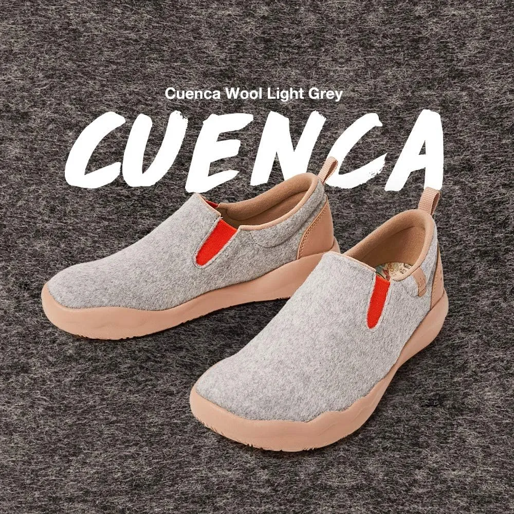 UIN Men's Walking Shoes Slip On Cow Suede Casual Lightweight Comfort Fashion Sneaker Cuenca