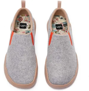 UIN Men's Walking Shoes Slip On Cow Suede Casual Lightweight Comfort Fashion Sneaker Cuenca