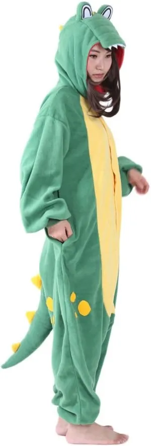 Unisex Adult Pajamas Plush Onesie Animal Cosplay Halloween Costume Gifts