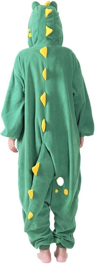 Unisex Adult Pajamas Plush Onesie Animal Cosplay Halloween Costume Gifts