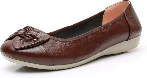 VenusCelia Women's Bows Dance Flats Shoes