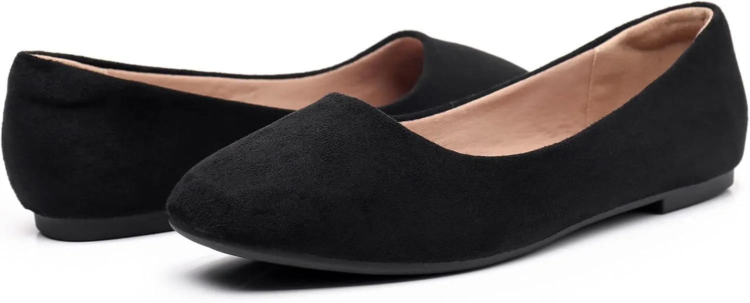 VenusCelia Women's Tile-Toe Flat Shoe