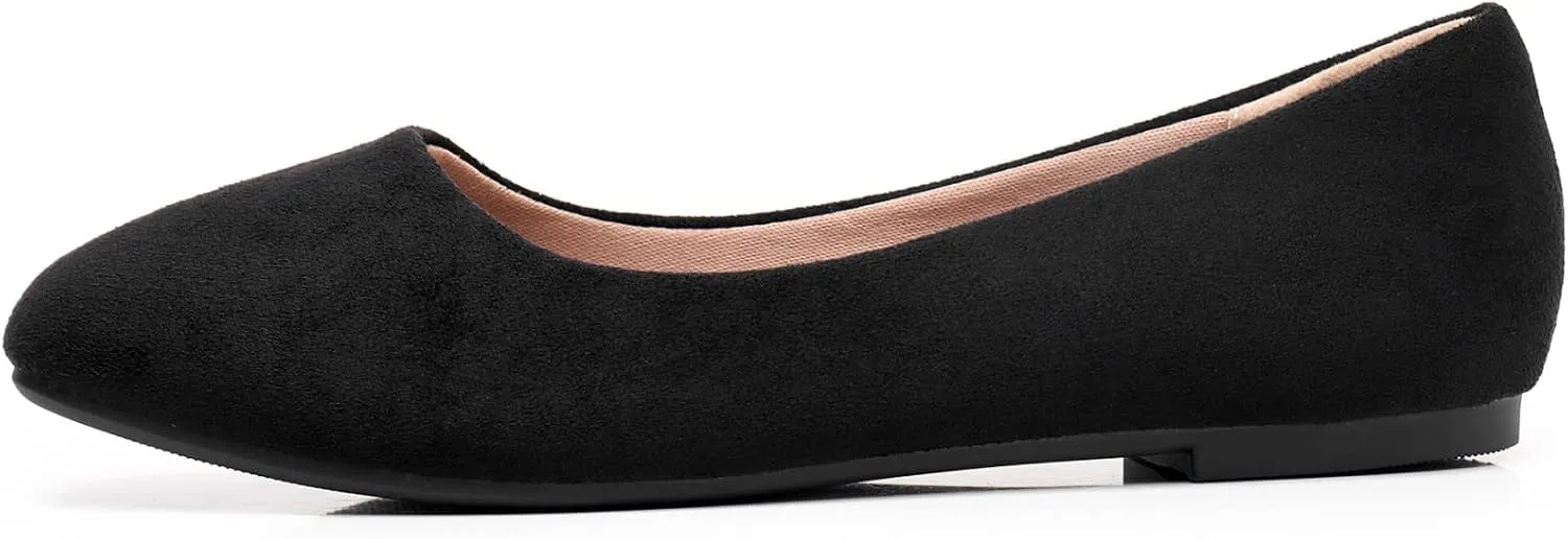 VenusCelia Women's Tile-Toe Flat Shoe