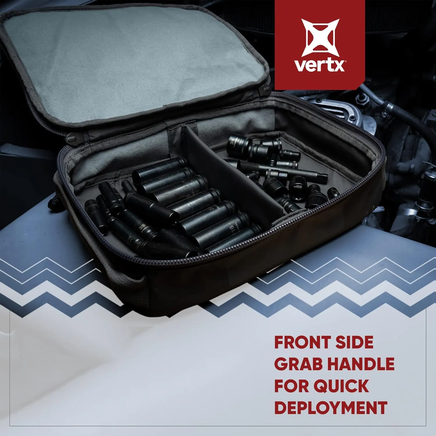 Vertx VTAC Stackable Storage Cube, Car Tactical Gear Carry Bag Organizer, Ammo, Mag, EDC Storage Travel Carrying Containers