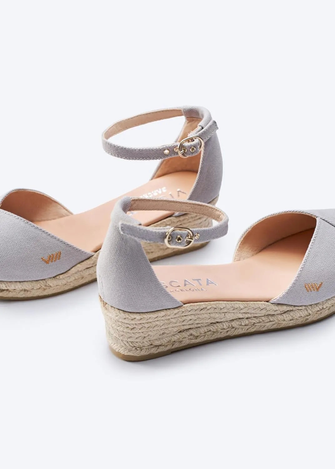 VISCATA Formiga Canvas Espadrille Sandal Wedges, Comfort and Style for Every Occasion, Size 5-12