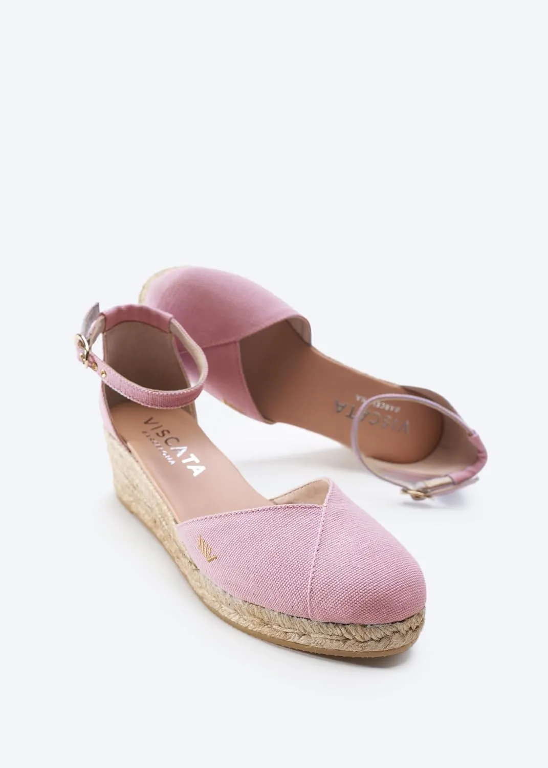 VISCATA Formiga Canvas Espadrille Sandal Wedges, Comfort and Style for Every Occasion, Size 5-12