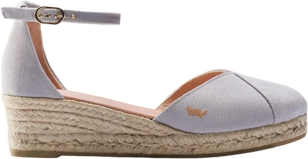 VISCATA Formiga Canvas Espadrille Sandal Wedges, Comfort and Style for Every Occasion, Size 5-12