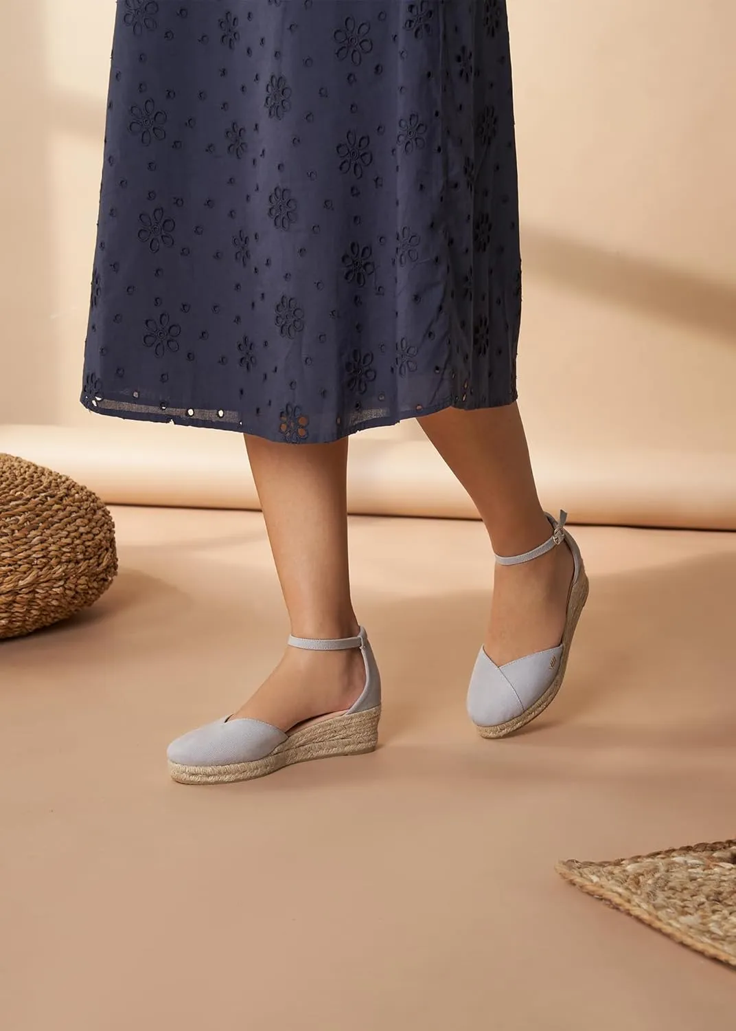 VISCATA Formiga Canvas Espadrille Sandal Wedges, Comfort and Style for Every Occasion, Size 5-12