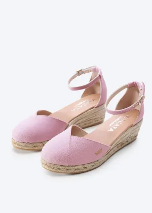 VISCATA Formiga Canvas Espadrille Sandal Wedges, Comfort and Style for Every Occasion, Size 5-12
