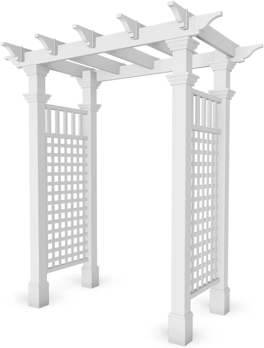 vita Fairfield 58 inchW x 86 inchH Vinyl Arbor