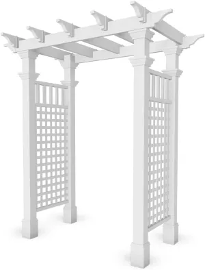 vita Fairfield 58 inchW x 86 inchH Vinyl Arbor