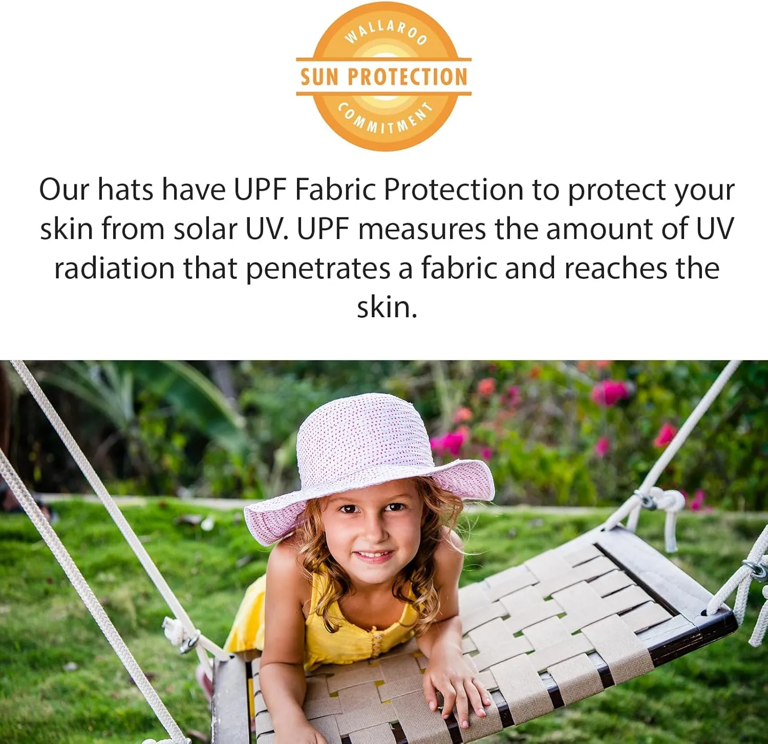 Wallaroo Hat Company – Children's Sawyer Sun Hat – Wide Brim Packable Hat with Adjustable Sizing and UPF 50  Sun Protection