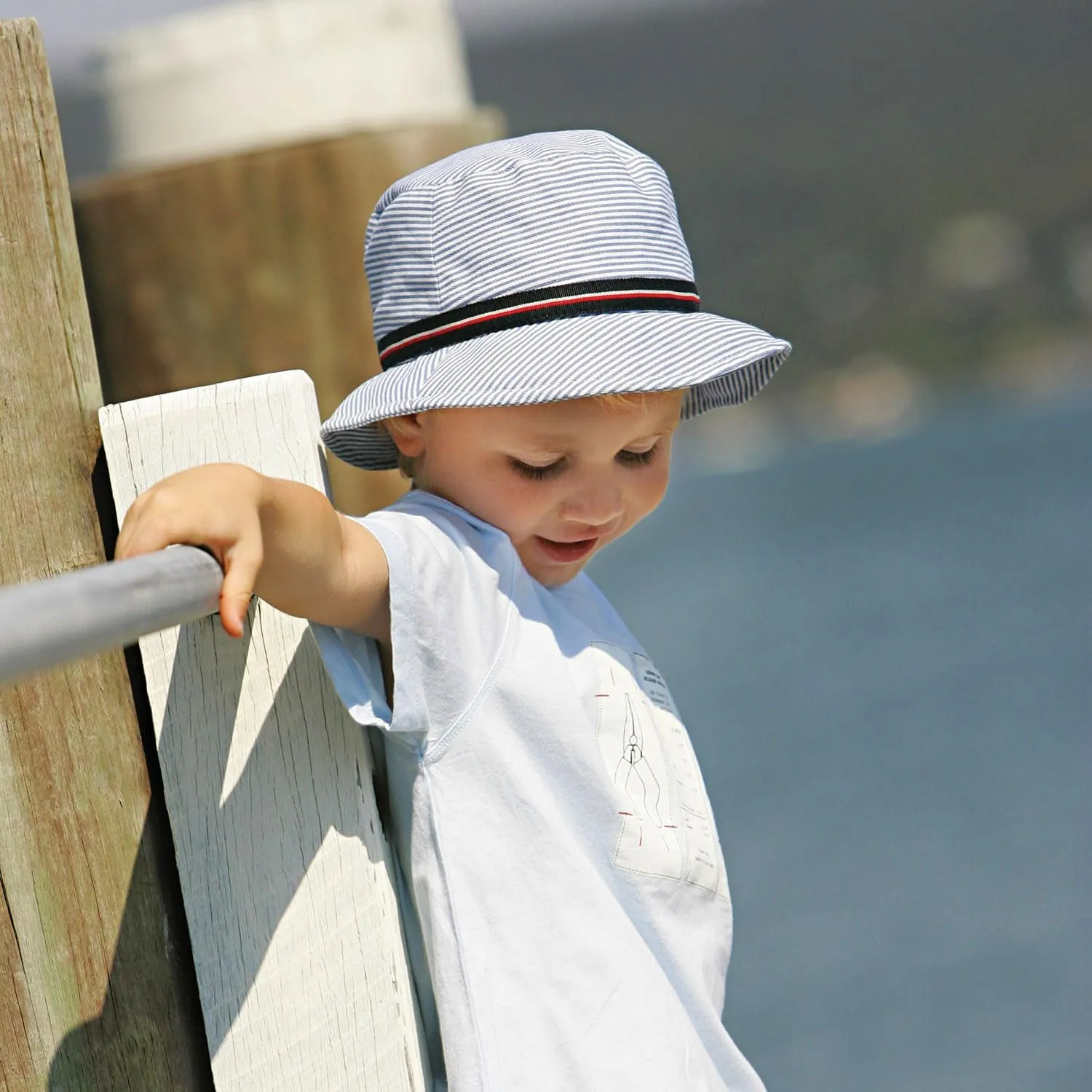 Wallaroo Hat Company – Children's Sawyer Sun Hat – Wide Brim Packable Hat with Adjustable Sizing and UPF 50  Sun Protection
