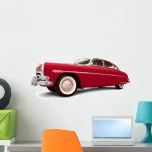 Wallmonkeys FOT-74790870-24 WM288127 Hudson Hornet 1952 Peel and Stick Wall Decals, 24" W x 14" H-Medium