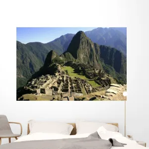 Wallmonkeys WM287428 Machu Pichu Peel and Stick Wall Decals, 72" W x 48" H-Colossal