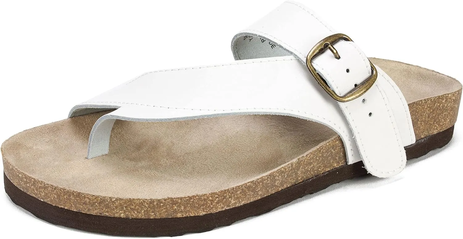 WHITE MOUNTAIN Carly Signature Comfort-Molded Footbed Sandal