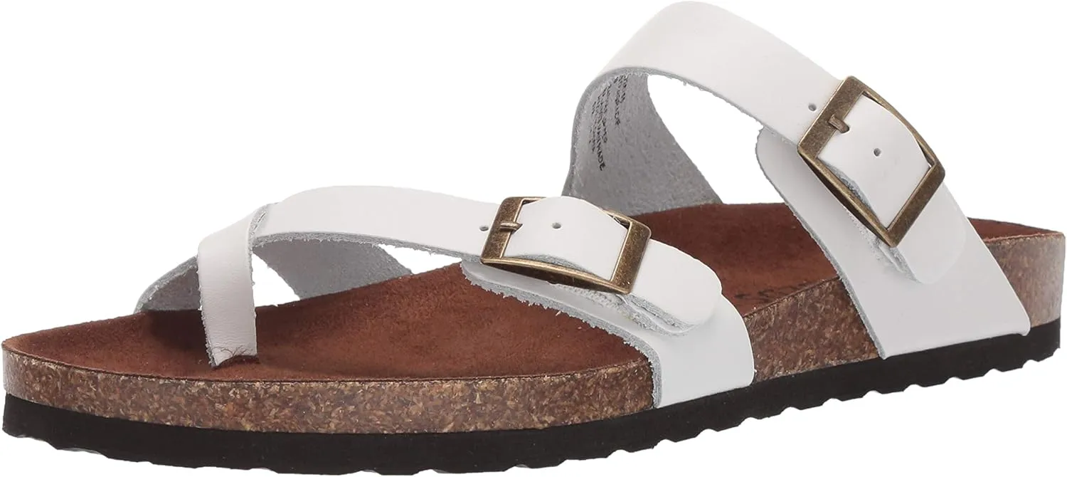 WHITE MOUNTAIN Gracie Signature Comfort-Molded Footbed Sandal