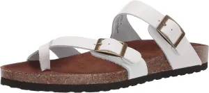 WHITE MOUNTAIN Gracie Signature Comfort-Molded Footbed Sandal