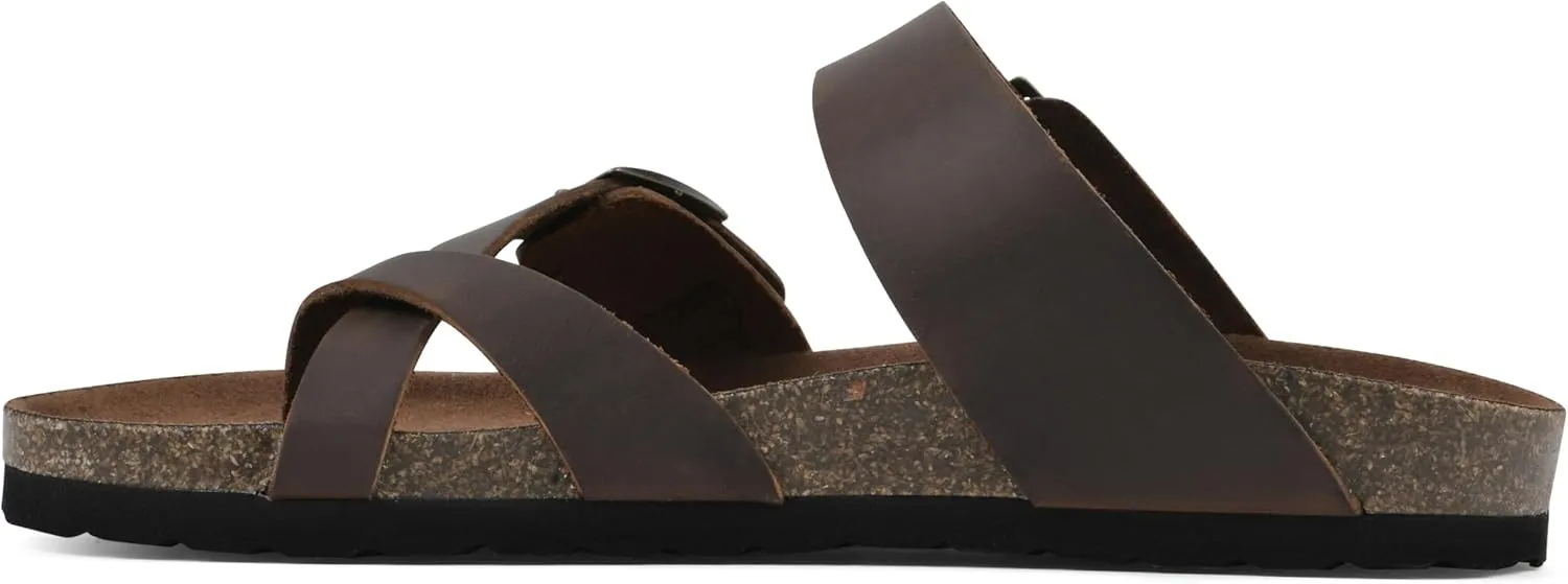 WHITE MOUNTAIN Gracie Signature Comfort-Molded Footbed Sandal