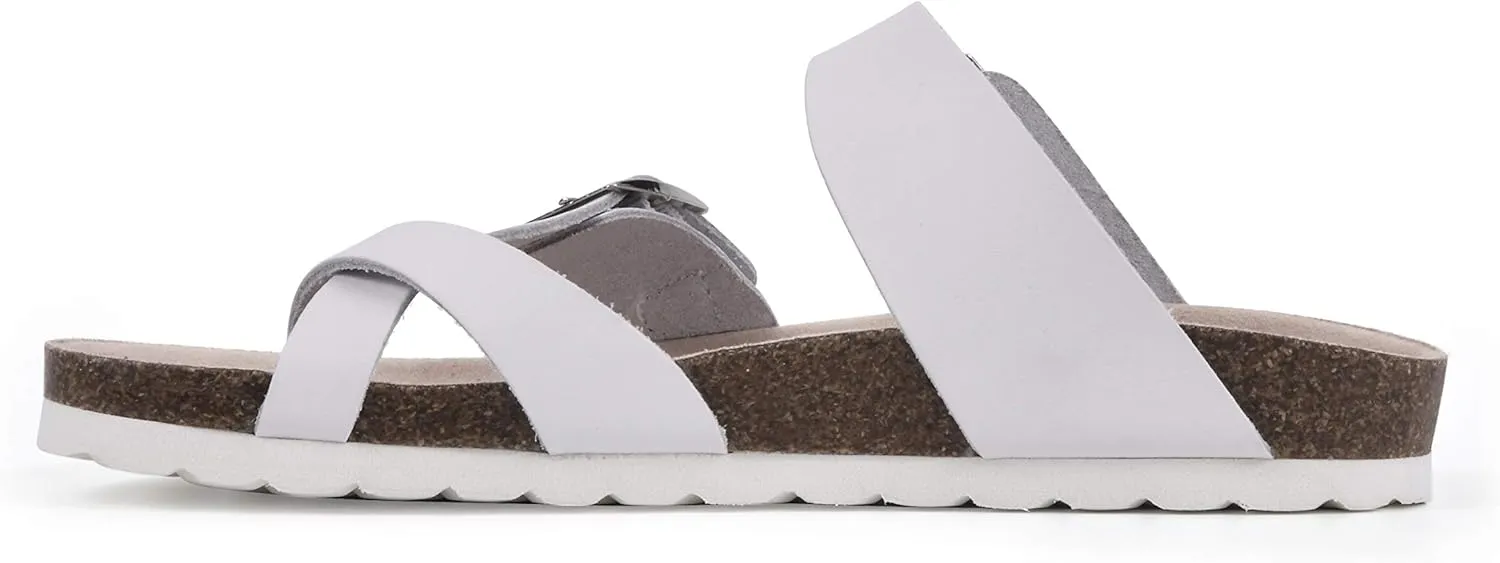 WHITE MOUNTAIN Gracie Signature Comfort-Molded Footbed Sandal