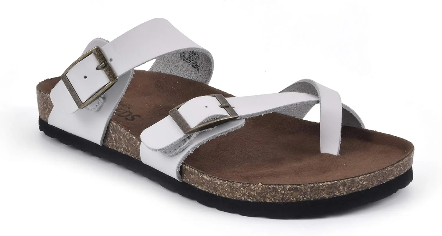 WHITE MOUNTAIN Gracie Signature Comfort-Molded Footbed Sandal