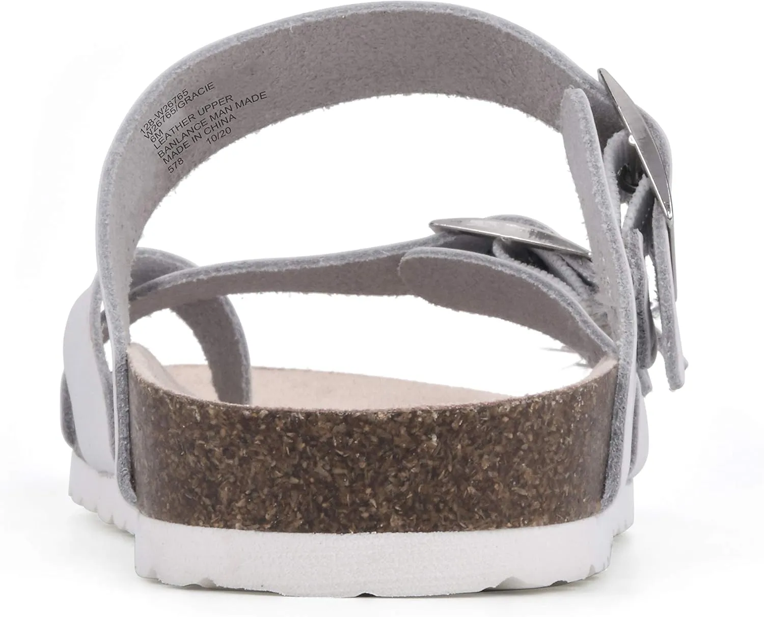 WHITE MOUNTAIN Gracie Signature Comfort-Molded Footbed Sandal