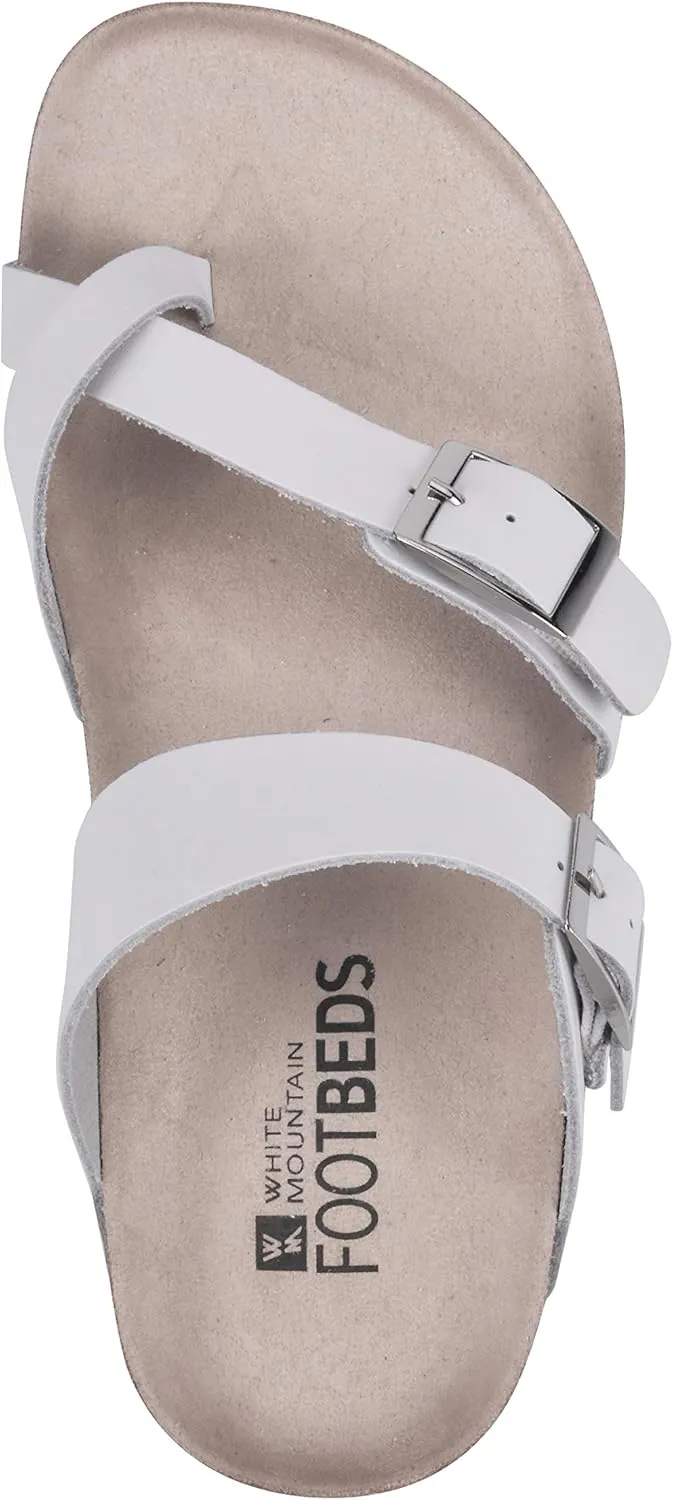 WHITE MOUNTAIN Gracie Signature Comfort-Molded Footbed Sandal