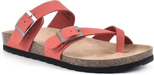 WHITE MOUNTAIN Gracie Signature Comfort-Molded Footbed Sandal